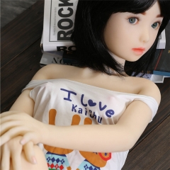 128cm IRONTech doll TPE doll Flat chest Sex Dolls Tina